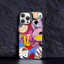 Anime "The A-Amazing D-Digital C-Circus" Phone Case For 17 16 15 14 13 12 11 Pro Max Air Plus Matte Shockproof Back Cover - Z2 - Xem 3