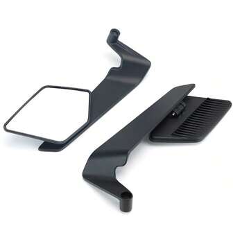 适用于川崎Z系列Z1000 Z900 Z800 Z750 Z650 Z400 Z300 Z250 Z125的可调节摩托车侧视镜套件