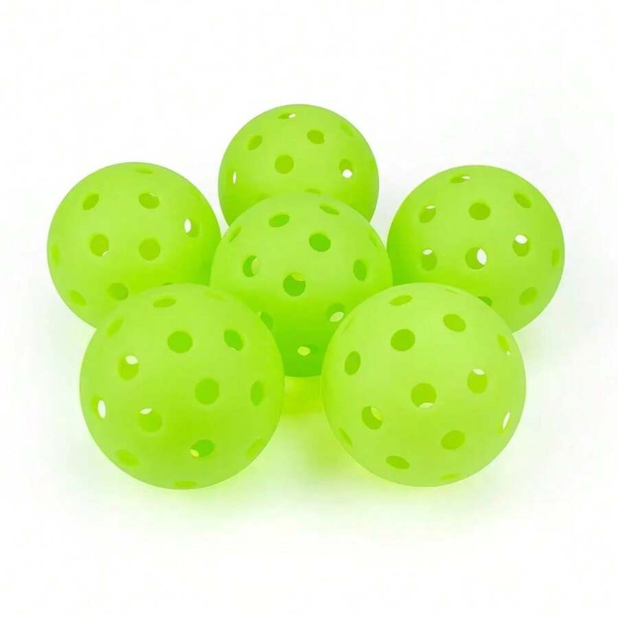 3pcs/Set Pickleball 74MM 40 Holes Super Hard Twisted Durable Outdoor Pickleba Pickleballs