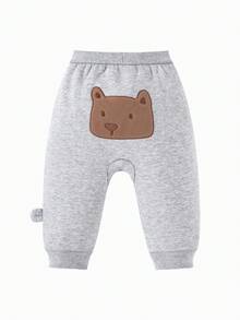 mini bala بنطلون فليس دافئ للأطفال من عمر 2-5 سنوات، بنطلون رياضي ناعم مرن وفضفاض، مجموعة شتاء 2025