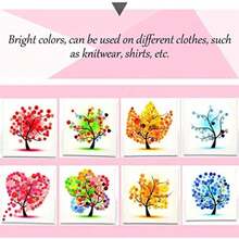 Swpeet 1000 botones de costura para manualidades navideñas, 2 y 4 agujeros, color rojo, redondos, de resina, adecuados para decoraciones de costura, proyectos de arte y manualidades, decoración de bricolaje, color rojo(Naranja) - Multicolor - Ver 8