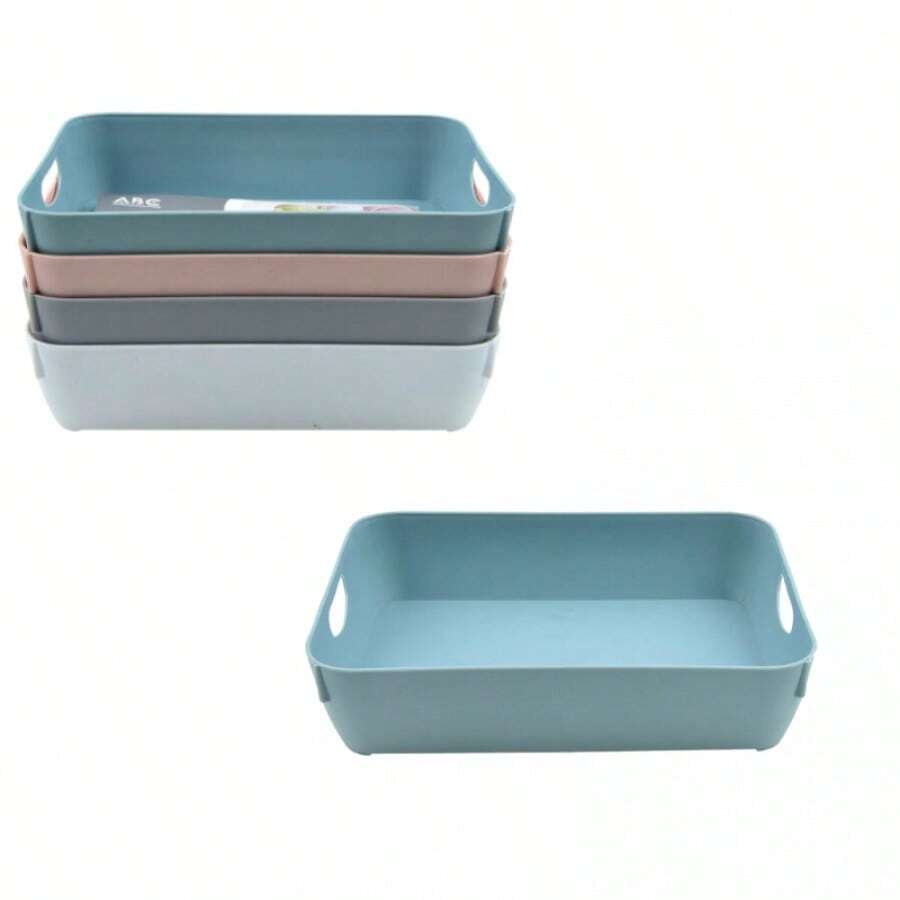 Caja de almacenamiento 17,7 x 13 x 4 cm - transparente - Ver 1