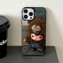 Cute H-Hironos Little Boy Phone Case For IPhone 17,16,15,14,13,12,11,Pro,Max,Plus,E,Air,Mini Black Tpu Cover - z1 - Xem 7