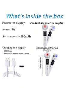 Multifunctional Beauty Instrument Essence Import Export Firming Lifting Cleaning Skin Rejuvenation Beauty Device