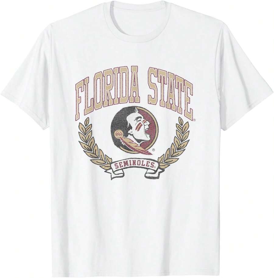 Florida State Seminoles Victory Vintage Logo T-Shirt - trắng - Xem 1