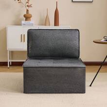 Single Sofa, Small Seating Set, Living Room Armchair, Beanbag, Sofa For Bedroom, Guest Room Or Children's Room - Grey - View 9