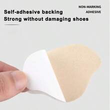6pcs Shoe Heel Protectors - Breathable Anti-Slip Shoe Heel Pads, Self-Adhesive Shoe Heel Repair Patches, Unisex - Multicolor - View 2