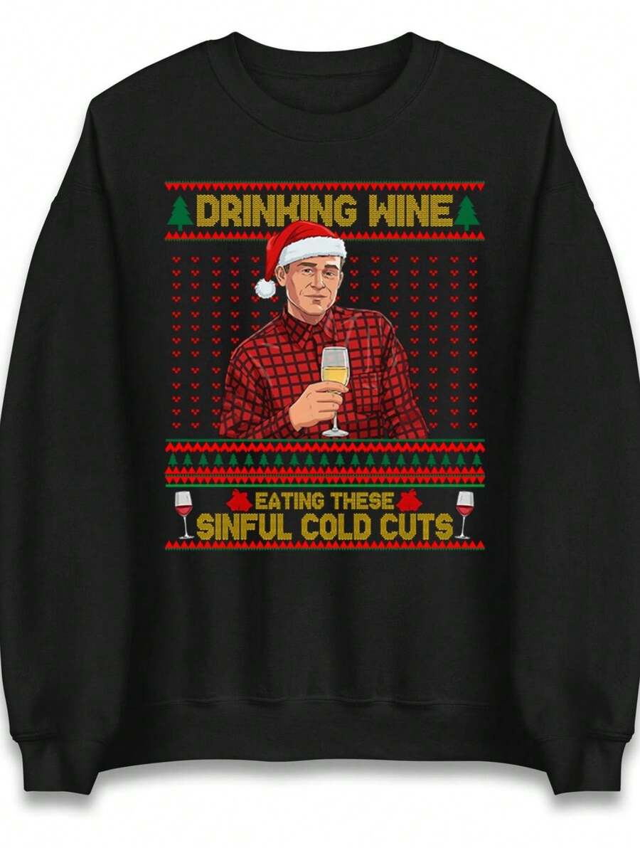 Suéter navideño de Ed Gein, Suéter navideño de cortes fríos pecaminosos ...