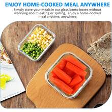 24-Piece Glass Food Storage Containers (12 Glass Bowls + 12 Lids) With Upgraded Snap Locking Lids – Airtight Lunch Containers, Suitable For Microwave/Oven/Refrigerator/Dishwasher (Gray) - 藍色 - 查看 8