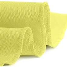 Gee Di Moda - Mantel redondo de 120 pulgadas, color morado para mesas redondas de 60 a 96 pulgadas, tela lavable resistente, para mesa de buffet, fiestas de día festivo, cenas, bodas y baby shower(274.3 cm (Redondo) Amarillo) - Multicolor - Ver 3