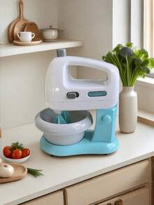 Kids Toy Egg Beater, Pretend Play Toy With Light And Sound, Simulating Egg Whipping Process, Household Appliance Toy, Role Play Game, Educational Toy For Boys And Girls, Holiday Birthday Gift, Mini Realistic Household Appliance Toy, Baby Toy, Girls Toy, Children's Game, Toddler Toy - Egg Beater - View 9