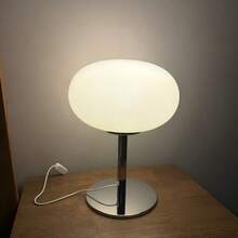 Luxury Pink Glass Table Lamp Romantic Bedside Lighting Premium Mushroom Lamp Holiday Gift For Christmas Valentines Day