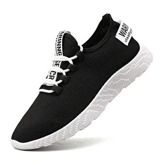 1 par de zapatos deportivos para hombres, zapatos casuales transpirables para hombres, zapatos de competición, zapatos casuales de moda, zapatos para correr para hombres