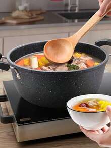 1pc Pre-Seasoned Cast Iron Skillet - Non-Stick, Suitable For Outdoor BBQ And Camping, Mini Multi-Functional Thick Ingot Pot, Skillet Stew Pot, Compatible With Induction Cooktop, Uncoated Non-Stick Cast Iron Cookware - Multicolor - View 4