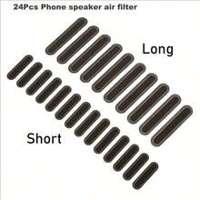 66pcs Universal Mobile Phone Speaker Port Cleaning Tool Kit, Suitable For IPhone And Other Phones, Includes 25 Cotton Swabs, 1 Soft Bristle Brush, 24 Phone Speaker Air Filters, 5 Dust Plugs And 1 Tweezers, Compatible With Type-C/Lightning Charging Ports