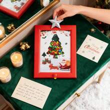 1 Piece Wall Mounted Photo Frame Candy Dispenser, Photoframe Shaped Candy Dispenser, Hanging Candy Photoframe, Photo Frame Candy , Convenient And Quick Todispense Candy, Nuts, Also Suitable For Filling Pet Snacks,Perfect Christmas Gift - Multicolor - View 11