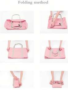 Large Capacity Travel Storage Bag, Clothes Organizer Bag, Moving Packing Bag, Suitcase Luggage Bag - Multicolor - View 8