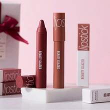 beauty glazed 哑光裸棕色唇线笔，女士唇膏唇线笔，哑光持久防水唇线笔，男女通用唇线笔，渐变唇线笔，全覆盖唇妆 - #106 - 查看 7