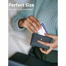 1/5/10/20pcs High Quality Transparent Card Holders, Suitable For Social Security Card, ID Card, Postcard, Medical Insurance Card And Credit Card - Made Of High-Strength Plastic Material, Durable And Reusable