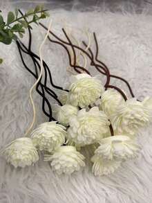 1/5件套无焰香氛干花套装,香水扩散器配件,室内空气清新剂,仿真花 - 彩色 - 查看 8