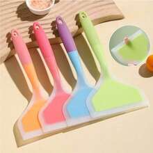 Household High Temperature Resistant Colorful Silicone Spatula Non-Stick Baking Cooking Tools Dishwasher Kitchen Supplies For Friends And Mothers 1pcs Random Color - 1 chiếc màu ngẫu nhiên - Xem 2