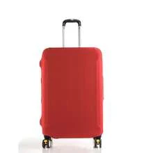 1PC High Elasticity Solid Color Luggage Cover, Suitcase Protective Cover, Travel Accessories Luggage Covers Suitcase Protective Cover For Holiday For Vacation Travel Essentials Travel Accessories Bag For School School Accessories School Stuff - màu xanh lá - Xem 8