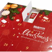 BRUBAKER Cosmetics Beauty Adventskalender 2025 - der XXL Wellness Weihnachtskalender für Frauen undädchen - 24 x Körperpflege Produkte & Spa Accessoires - Rot - 1 - Übersicht 3