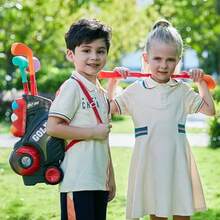 Children's Golf Club Toy Set - Portable Indoor/Outdoor Sports Set, Parent-Child Interactive Educational Toy, Perfect Birthday Gift For 6-12 Year Old Boys And Girls - Multicolor - View 5