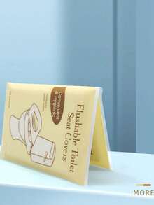 Disposable Toilet Seat Covers - Water-Soluble Portable Seat Protector, One-Time Use Hygienic Toilet Pads With Dissolvable Paper, Lightweight Foldable Travel Toilet Mat, Suitable For Airplane, Camping, Business Trip, School And Public Restrooms, Easy Tear Design, Hygienic And Convenient, Perfect Travel Essential And Sanitary Gift, Small Gift Exchange - Multicolor - View 7
