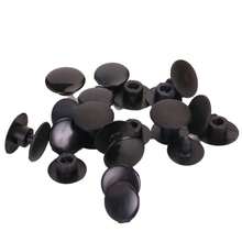 10pcs/Set Replacement Rivets, Suitable For Beach Sandals Button Replacement, Compatible With Wooden Clogs And Sandals Lace Repair (Black)