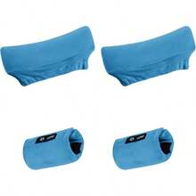 Almohadillas Universales de Terciopelo para Muletas y Fundas Antideslizantes para Mangos Accesorios de Almohadillado de Confort Premium para Muletas - AzulElctrico - Ver 1