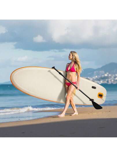 Inflatable Stand Up Paddle Board, 11.6' X 35" X 6" Wide Ultra-Light Stand Up Paddleboard (Full Spelling), All Accessories Included, Pump, Paddle, Fin, Backpack, Ankle Leash, Strap, Non-Slip Deck For Youth & Adults