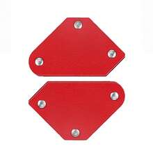 9LBS Magnetic Welding Holders Multi-Angle Solder Arrow Soldering Locator 45/90/135 Degrees Weld Fixer Device Auxiliary Tool - Red - View 7