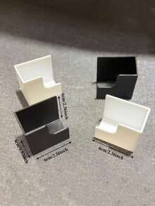 4个装无孔垃圾袋收纳架，可调节间距厨房收纳架，适用于垃圾袋、保鲜膜、雨伞、擀面杖等物品，保鲜膜架，厨房置物架，水槽收纳架，橱柜厨房整理架，厨房收纳整理，厨房小工具，厨房收纳容器，母亲节礼物，情人节家居厨房收纳架，斋月收纳架