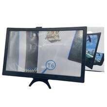 Lupa Amplificador De Pantalla Para Celular 12 Pulgadas Curva 5D HD - Negro - Ver 3