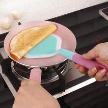 Household High Temperature Resistant Colorful Silicone Spatula Non-Stick Baking Cooking Tools Dishwasher Kitchen Supplies For Friends And Mothers 1pcs Random Color - 1 chiếc màu ngẫu nhiên - Xem 5