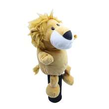 1 件毛绒卡通动物高尔夫球杆头套，可爱动物高尔夫球杆保护套，保护性杆头套，采用混色法兰绒面料制成，适合高尔夫球手，高尔夫配件，可爱 - 彩色 - 查看 10