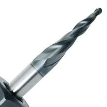 1 Pieza Fresa de Bola Cónica de Carburo de Tungsteno Importado de Alta Calidad para Fresado de Precisión con Radio de Punta 1.5mm y Diámetro de Corte 3.0mm, Ideal para Mecanizado de Acero Inoxidable, Hierro, Aluminio, Cobre, Madera, MDF y Acrílico, para Mecánicos, Profesionales y Aficionados al Bricolaje - Plateado - Ver 4