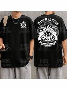 Paranormal Investigation Series T-Shirt Sam  Geek Unisex Men's Women's 100% Cotton Top Premium Streetwear New Release Immediate Shipping Various Colors!! Plus Size - <邪惡勢力>第五季 - 查看 1