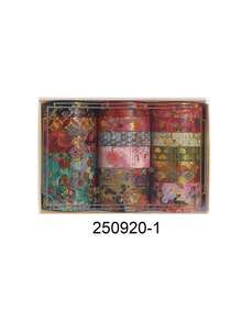 15 Rolls Summer Cherry Blossom Washi Tape Set - Floral Aesthetic Decorative Masking Tape For Bullet Journaling Supplies, Scrapbooking, DIY Craft, Planner Supplies Decorative