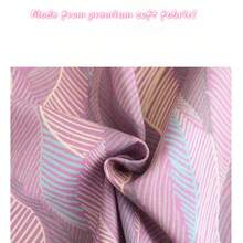 New Feather Pattern Canvas Apron, Durable Cooking/Catering Apron For Kitchen/Restaurant Use, Women - Multicolor - View 4