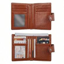 Small Wallets - Beige With Brown - View 6