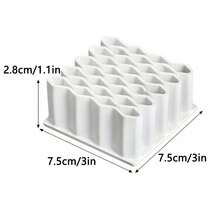 Multi-Layer Modern White Medication Storage Box - With Transparent Compartments & Sorting Labels, Durable Hole-Free Material, Top-Opening Design With Base, Suitable For Home, Office Or Travel, Can Store Tablets, Ointments And Liquid Medicines - White - View 5