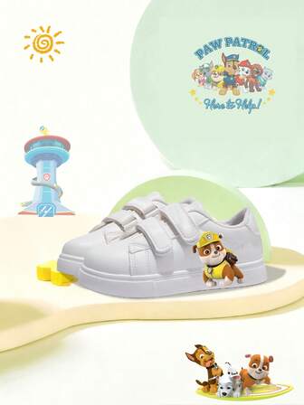Paw Patrol Barnens Fashionabla Sneakers med Tecknat Mönster För Pojkar Och Flickor, Lämpliga För Vår/Sommar