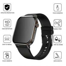 3pcs Composite Material Film Compatible With Xiaomi Redmi Watch 6 Screen Protectors Anti-Scratch Film Protective Cover Not Glass - With Redmi Watch 6 - View 8