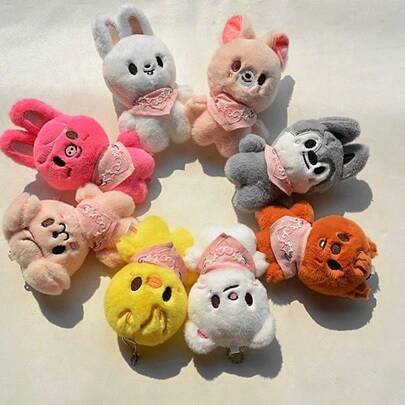 12cm SKZ KPOP Stray STAY 5'CLOCK Drool Doll, 5th Fan Meeting Gift, Valentine's Day Gift, Couple Gift, Best Friend Gift, Graduation Gift