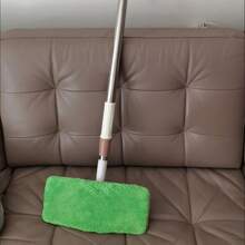 3 Reusable Green Mop Replacement Pads, High-Density Fiber Washable Mop Cloth, Strong Water Absorption To Lock Stains Without Dripping, Essential Household Cleaning Pads, Suitable For Hardwood, Tile, Marble Floors - 綠色 - 查看 4