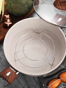 1/3pcs Multi-Functional Stainless Steel Collapsible Steamer Tray, Expandable Steamer, Expandable Fruit Plate, Small Steamed Buns Steamer Grid, Steamer, Steamer Drawer, Steamer Rack