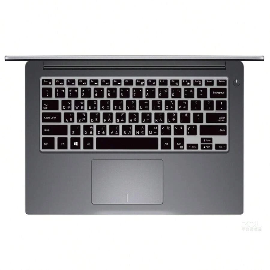 1个黑色英文硅胶键盘膜，适用于戴尔14英寸5481/5482/5485/5491/13英寸5368/5378/5370/5379/7386/7373/7375/7368/7378/7380/15.6英寸笔记本电脑，以及戴尔Inspiron 15英寸5568/5578/5579/5585/7570/7573/7569/7579/7580/7586笔记本电脑，防尘键盘保护膜。 - 通用版 - 查看 1