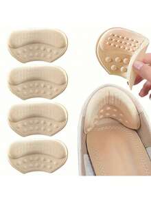 1 par de almohadillas adhesivas para el talón, protector antideslizante para el talón, tamaño ajustable para tacones altos y zapatillas, previene la fricción, el deslizamiento y los daños por agua, zapatos, selecciones de primavera y verano, regalos para damas de honor, decoración de habitación, decoración de dormitorio, playa, viaje, para hombres, para mujeres, vacaciones, Día de la Mujer, artículos esenciales de viaje, recuerdos de boda, Y2k, dormitorio, accesorios para automóviles para mujeres, decoración de cocina - Multicolor - Ver 4